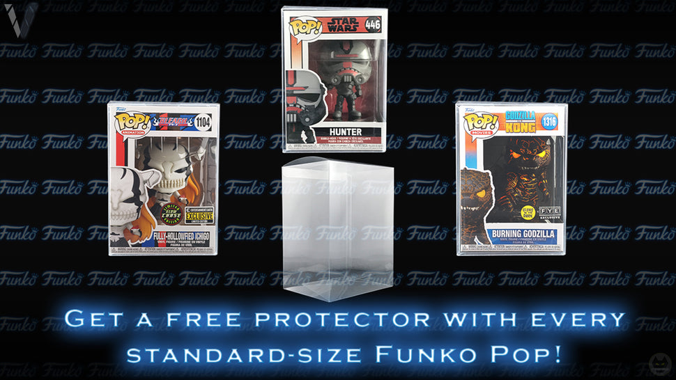 Get a free protector with every standard-size Funko Pop!