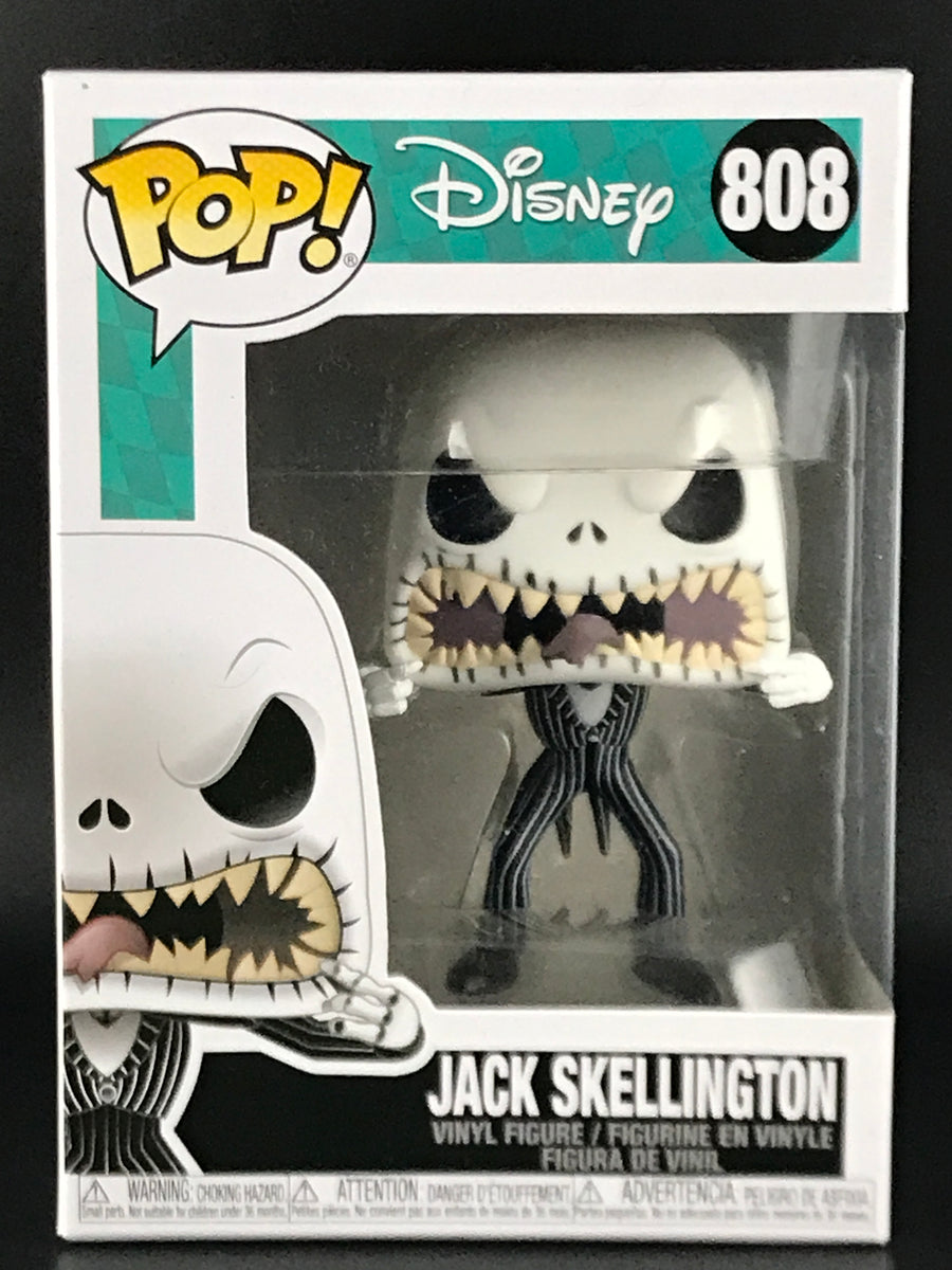 Pop Funko Jack Skellington #808 Cara Assustadora Disney NBC