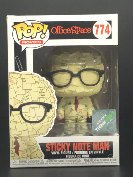 Funko Pop Movies #744 - Office Space - Sticky Note Man (Exclusive)