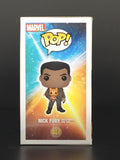 Funko Pop #447 - Marvel: Captain Marvel - Nick Fury with Goose the Cat (Marvel Collector Corps Exclusive)