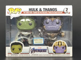 Funko Pop 2-Pack - Marvel Avengers - Hulk & Thanos (Exclusive)