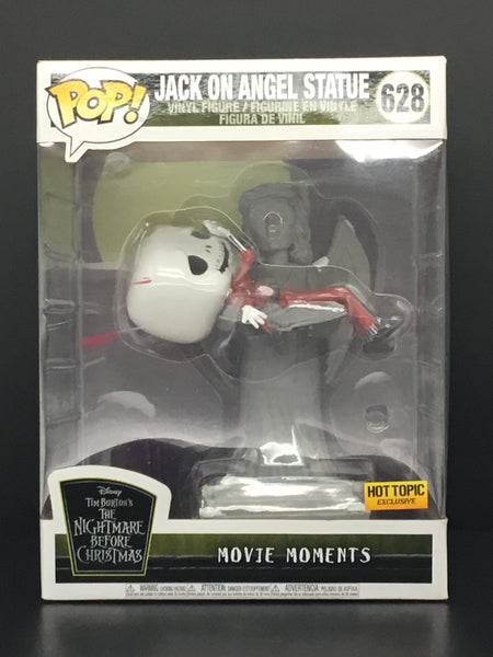 Funko Pop Movie Moments #628 - The Nightmare before Christmas - Jack on Angel Statue  (Exclusive)