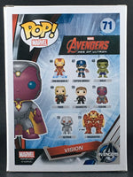 Funko Pop Marvel #71 - Avengers: Age of Ultron - Vision (Exclusive)