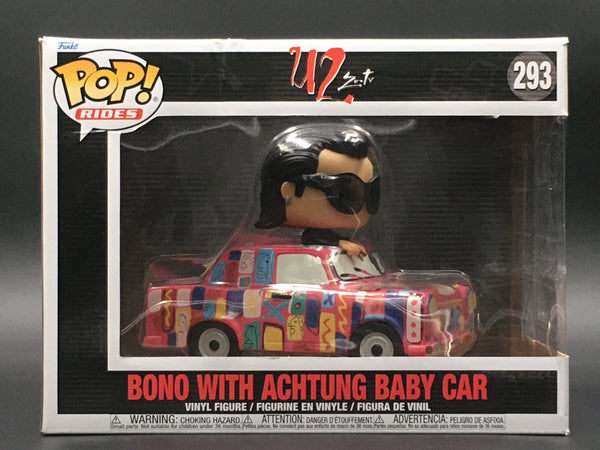 Funko Rides #293 - U2: Zoo TV - Bono /w Achtung Baby Car