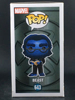 Funko Pop Marvel #643 - Beast (Flocked) (Exclusive)