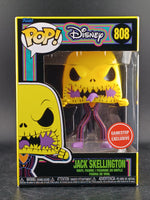 Funko Pop - Disney: The Nightmare Before Christmas #808 - Blacklight Jack Skellington (Scary Face) (Exclusive)