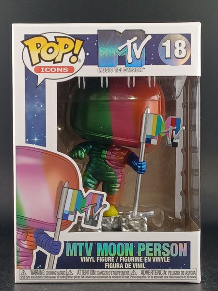 Funko Pop Icons #18 - MTV - MTV Moon Person