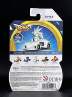 Sonic the Hedgehog 2.5" - Cart Racer Silver (Lightron)