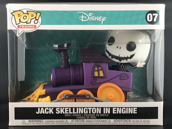 Funko Pop Trains - Disney #07 - The Nightmare before Christmas - Jack Skellington in Engine