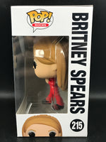 Funko Pop Rocks #215 - Britney Spears (Red Suit)