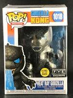 Funko Pop Movies #1018- Godzilla vs. King Kong - Heat Ray Godzilla (Glow in the Dark - FYE Exclusive)