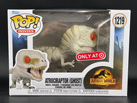 Funko Pop Movies #1219 - Jurassic World: Dominion - Atrociraptor (Ghost) (Target Exclusive)