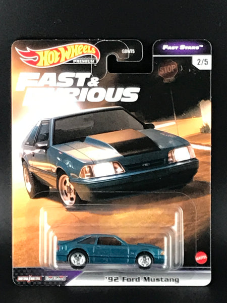 Hot Wheels Premium Fast & Furious Fast Stars 2/5 - '92 Ford Mustang