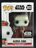 Funko Pop #303 - Star Wars - Aurra Sing (Smuggler's Bounty Exclusive)